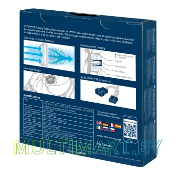 Вентилятор для корпуса Arctic P14 PWM PST (ACFAN00125A) картинка 9